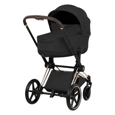 Коляска 2 в 1 Cybex Priam V Style Rosegold Sepia Black 01